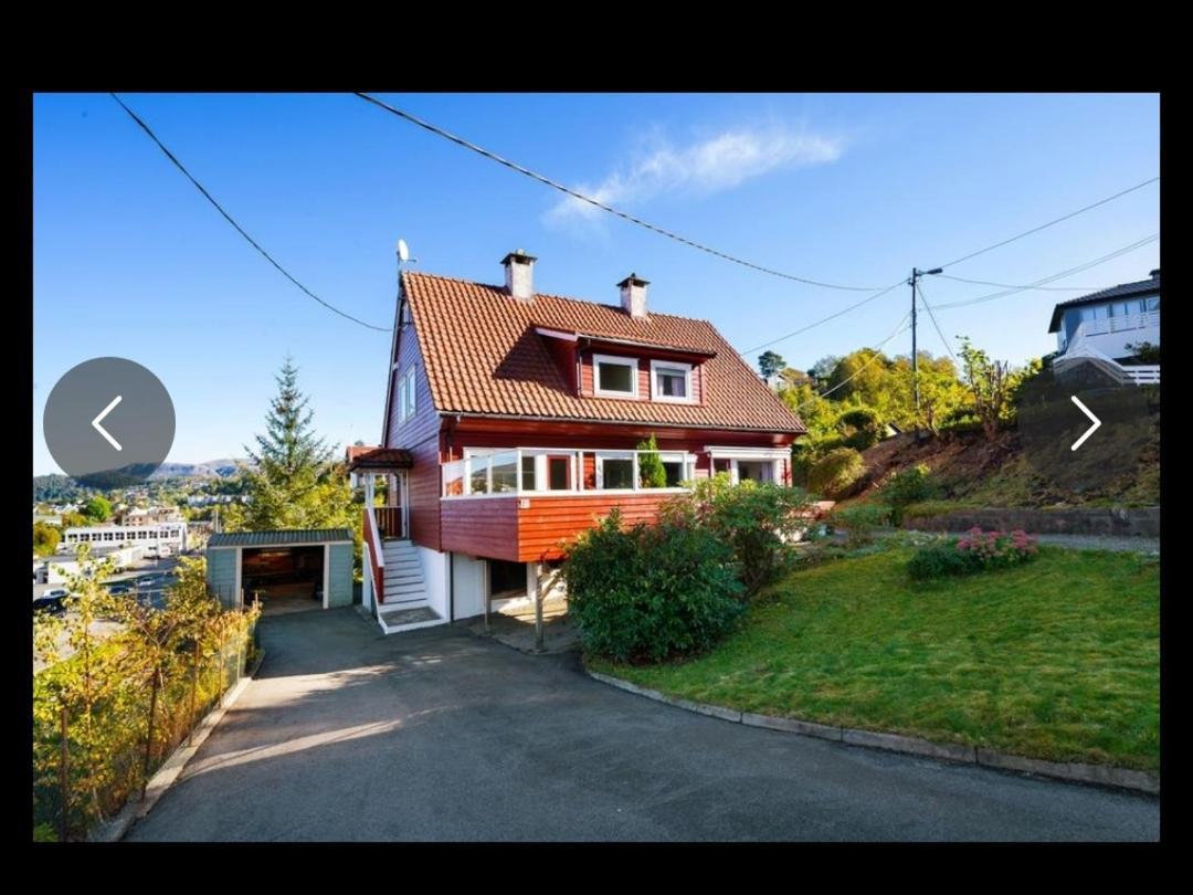 Kjellerleilighet I Fana Til Leie-Med Gratis Parkering Og Mange Kollektiv Reisemuligheter Bergen Buitenkant foto